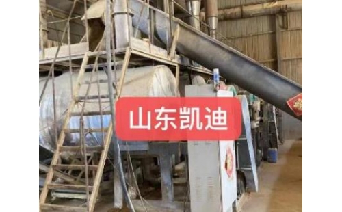 2023年6月30日山東濱州2臺導熱油鍋爐系統整體清洗換油進行中