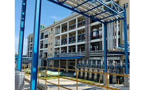 2025年9月4日湖北荊門30噸導熱油系統整體清洗工程結束